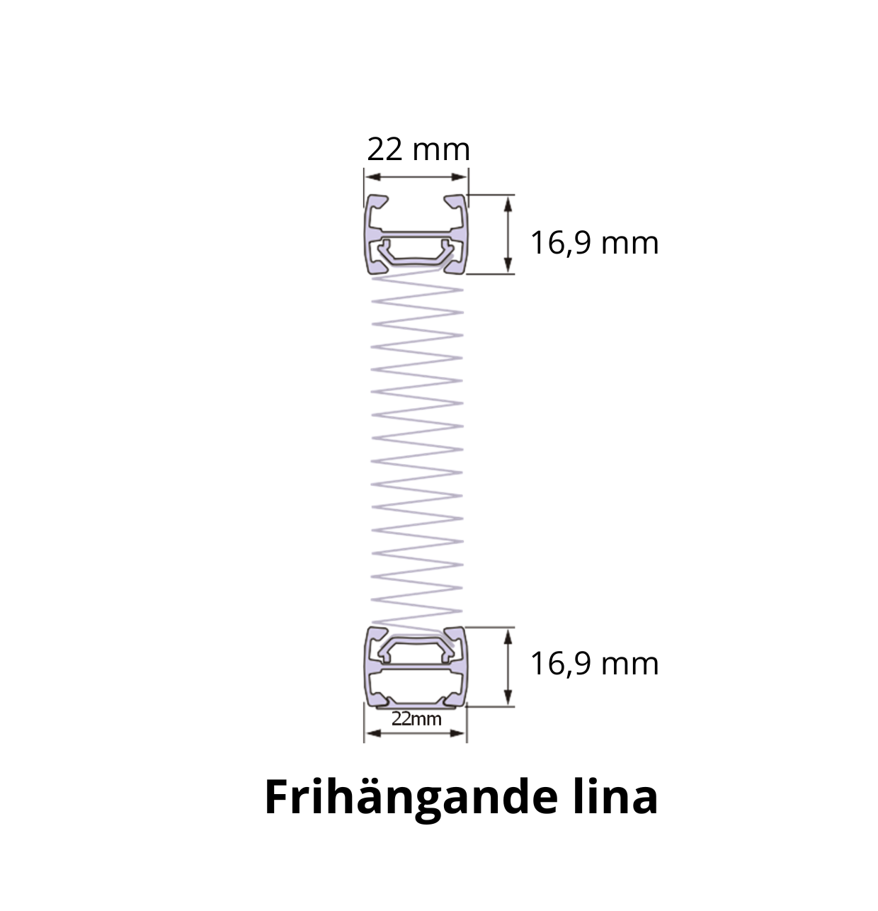 Mistral Fulltone 74105 Frihängande - Bild 3